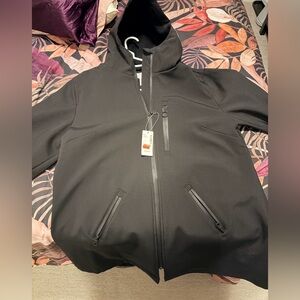 Women’s Black Rain Jacket